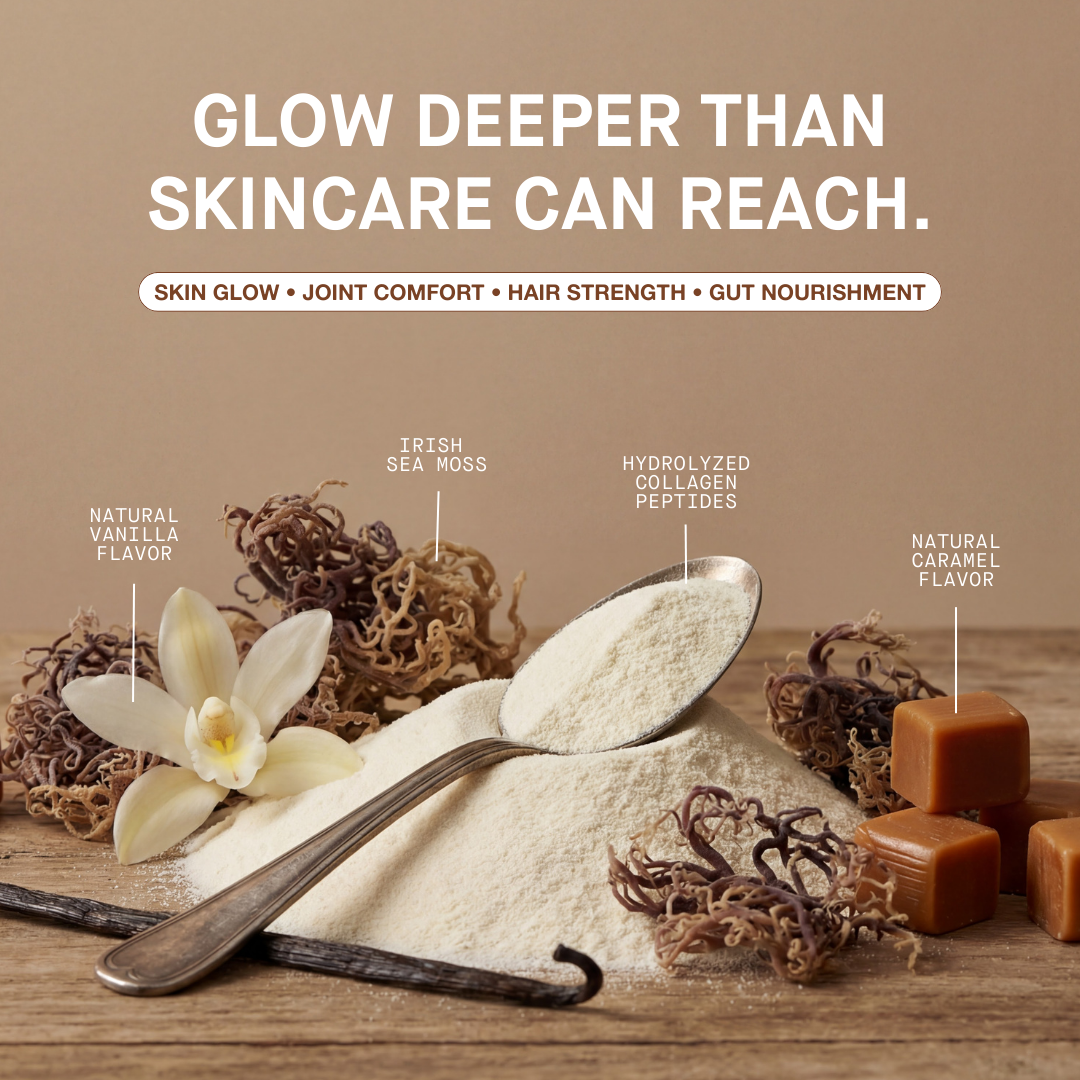 Vanilla-Caramel Collagen Sea Moss