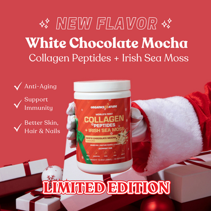 White Chocolate Mocha Collagen Sea Moss - 2 Tubs